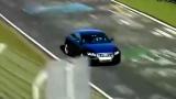 奥迪RS5高性能轿跑纽柏林赛道测试谍片